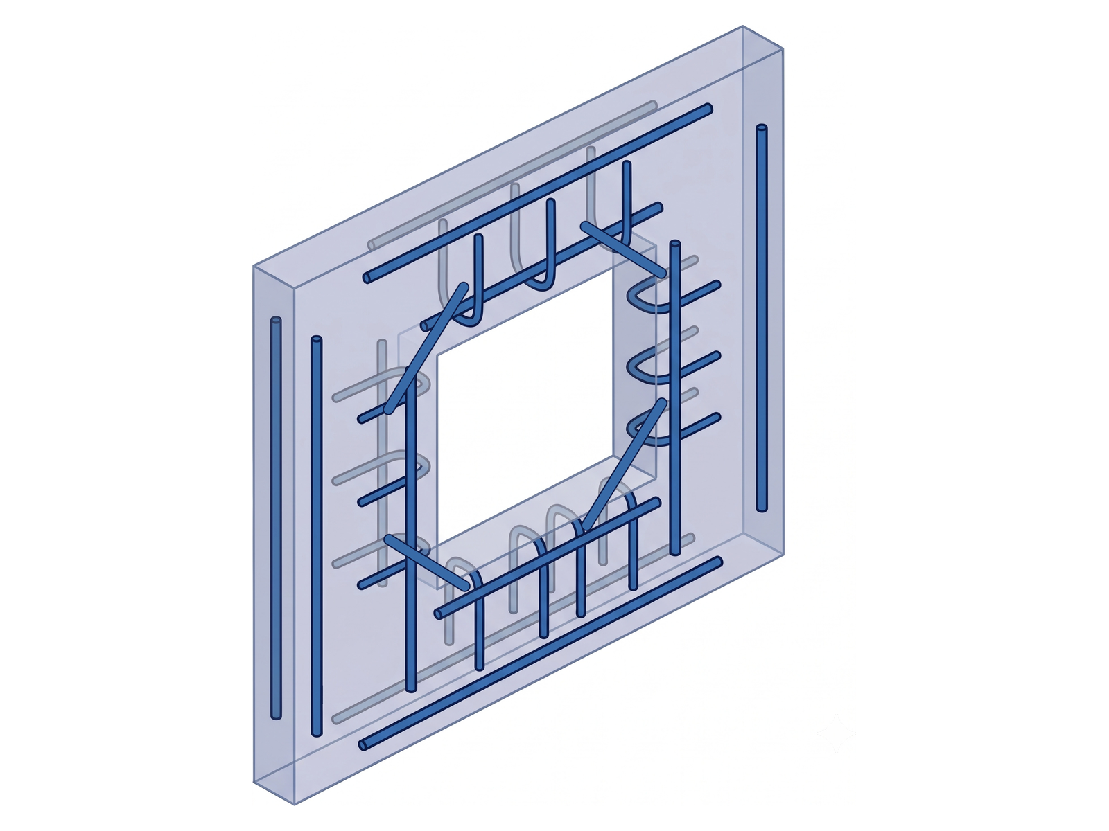 BIMFlex Allplan Wall Opening Edge Reinforcement — Duvar Boşluk Kenarı Donatısı